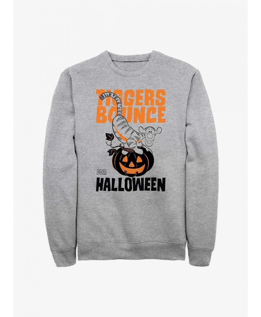 Unique Disney Winnie The Pooh Tiggers Bounce For Halloween Sweatshirt $11.22 Sweatshirts